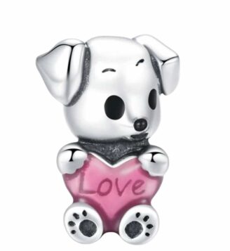 Сребърен талисман (проба 925) "Нося Любов"