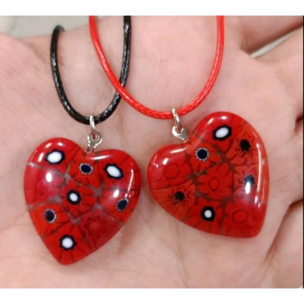 колие-сърце-millefiori (4)