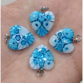 Колие Сърце Millefiori  S