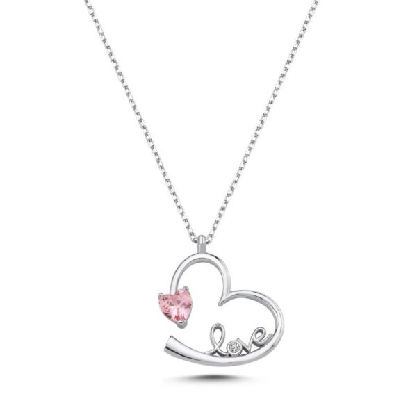 сребърно-колие-проба-925-love сребърно-колие-проба-925-love