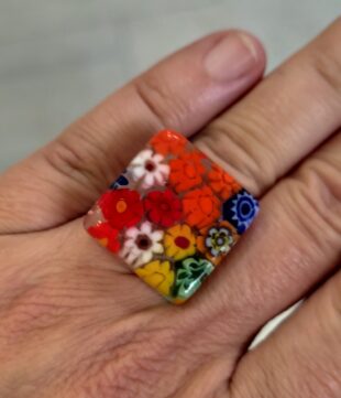 Пръстен Мурано Fiore