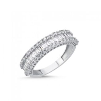 Сребърен пръстен (проба 925) "Бела"