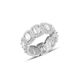 Сребърен пръстен (проба 925) "Карина"