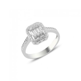 Сребърен пръстен (проба 925) "Класика"