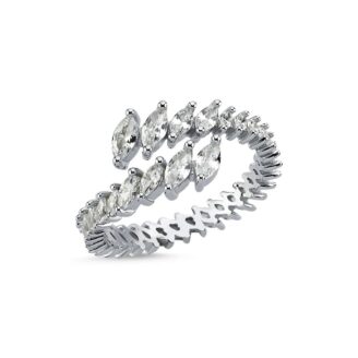 Сребърен пръстен (проба 925) "Рея"