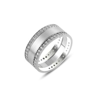 Сребърен пръстен (проба 925) халка